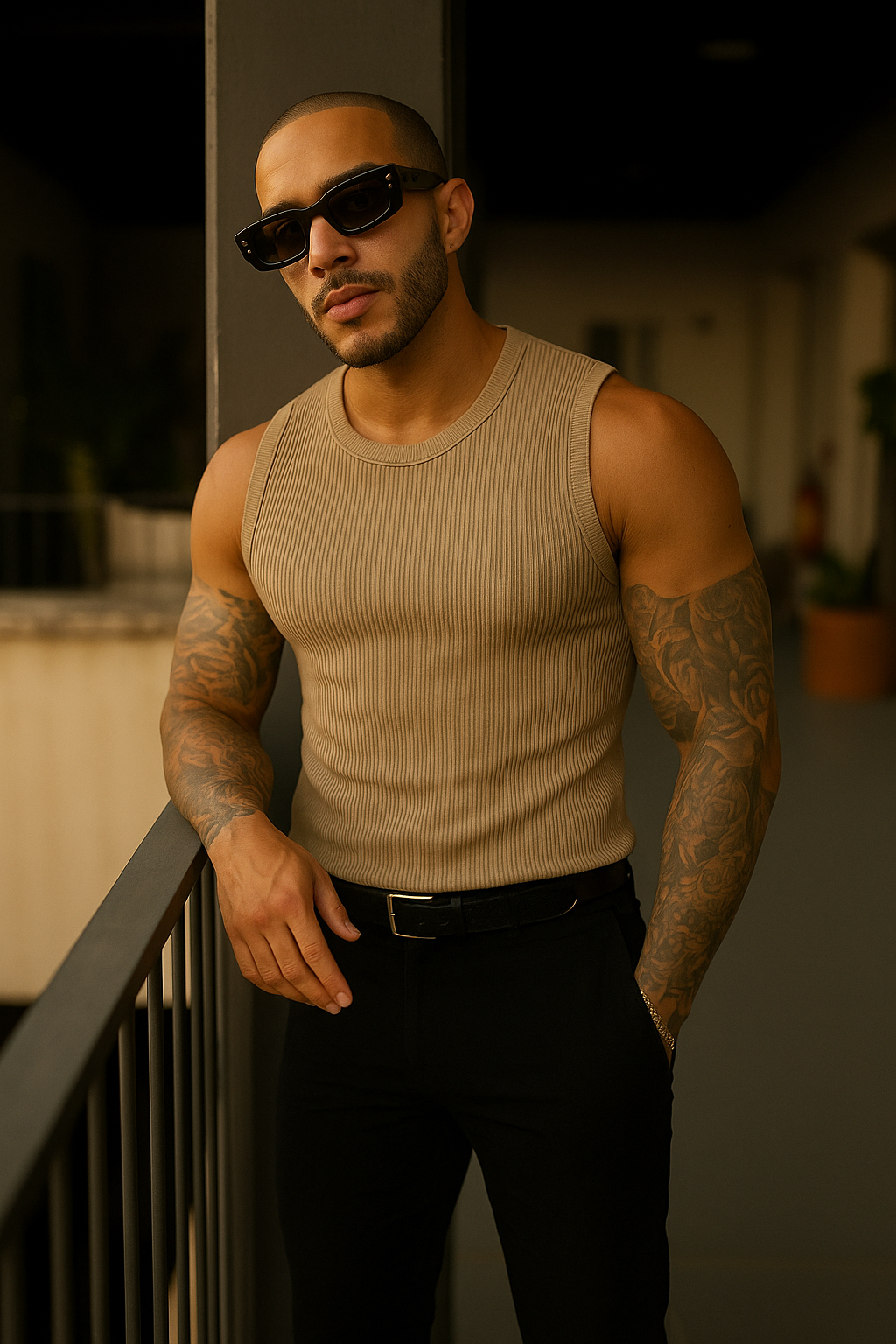 Luxury Huracan Tank Top