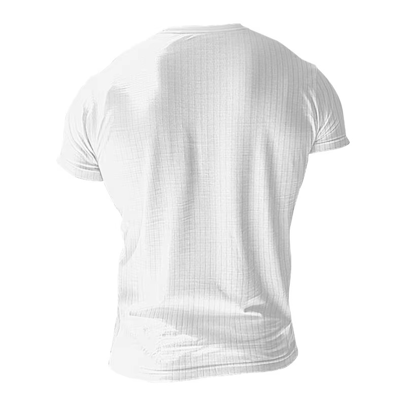 Men’s Slim Fit Henley Tee
