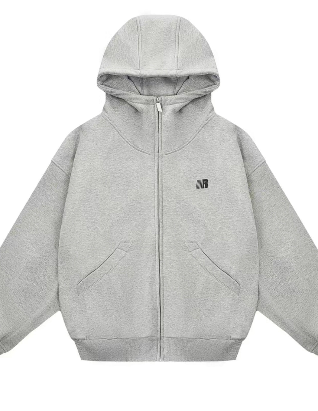 Social Anxiety High Neck Hoodie