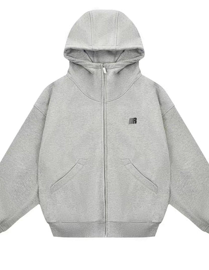 Social Anxiety High Neck Hoodie