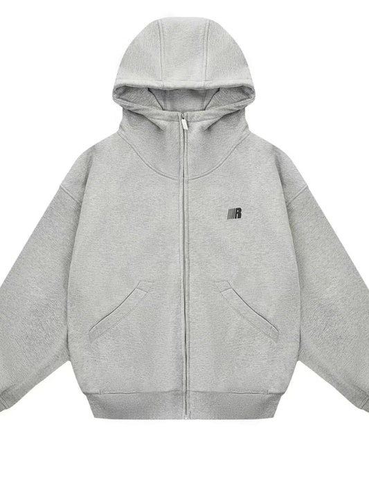 Social Anxiety High Neck Hoodie