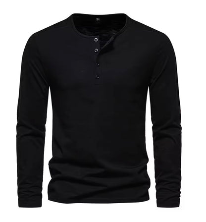Premium Henley Long Sleeve