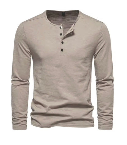 Premium Henley Long Sleeve