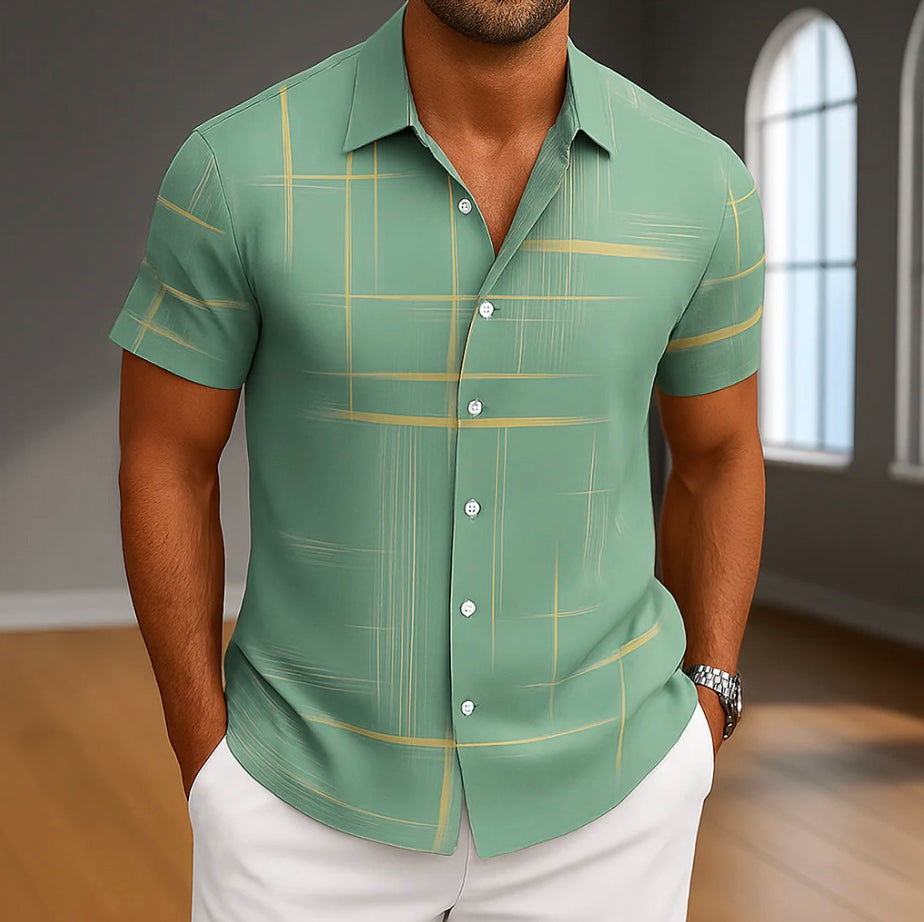Avon - Silk Button-Up Shirt