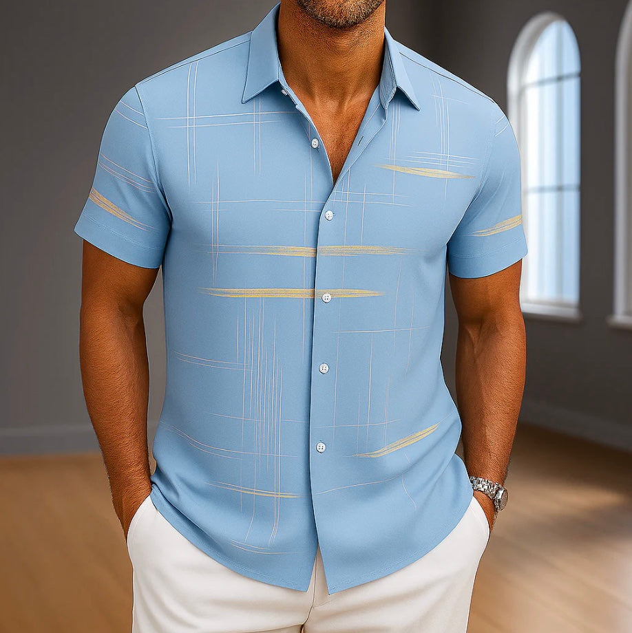 Avon - Silk Button-Up Shirt