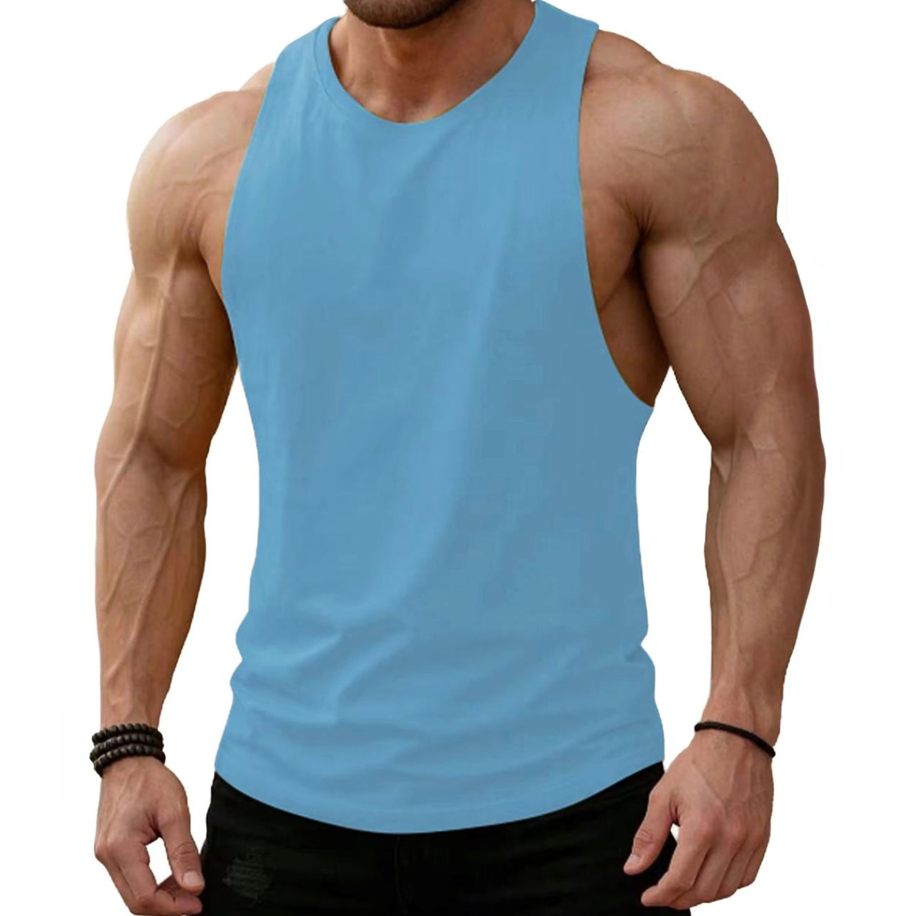 Savage Cut Tank Top – Extreme Drop Arm Muscle Tee for Maximum Physique Exposure