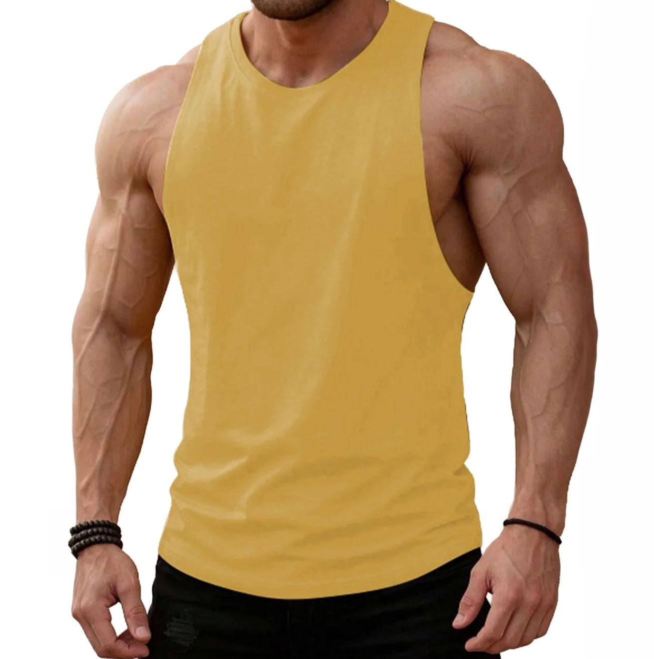 Savage Cut Tank Top – Extreme Drop Arm Muscle Tee for Maximum Physique Exposure