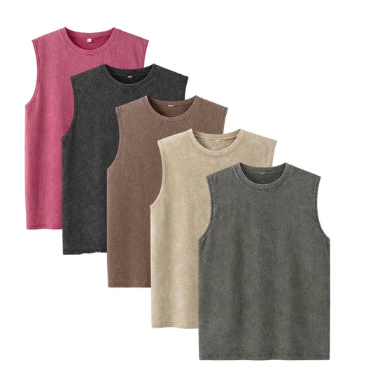 Men's Vintage Muscle Tank | Confident Fit