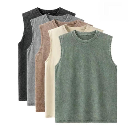 Men's Vintage Muscle Tank | Confident Fit