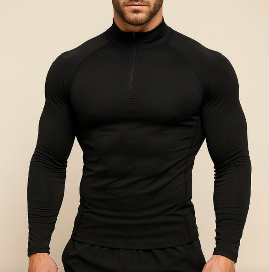 Huracan Compression Half-Zip Long Sleeve