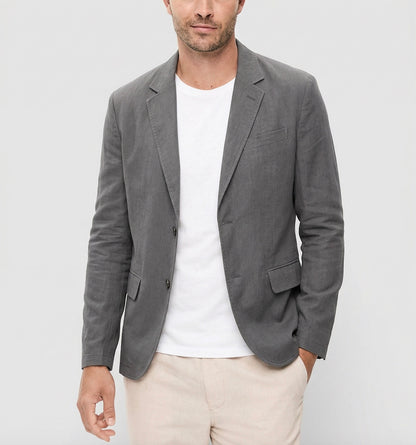 100% American Luxury Fit Linen Blazer