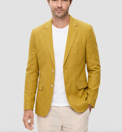 100% American Luxury Fit Linen Blazer