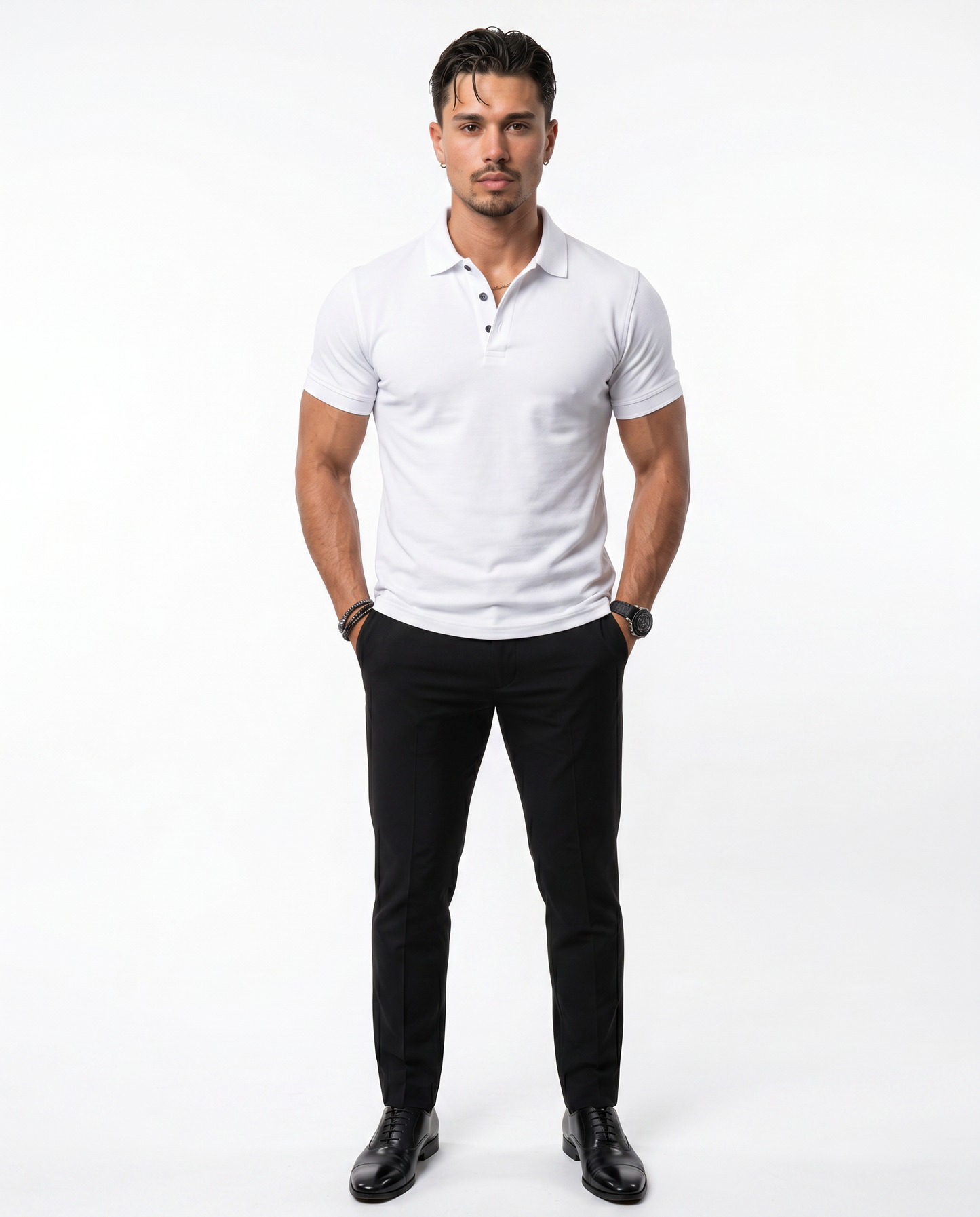 Huracan Monaco – Men's Slim-Fit Polo Shirt