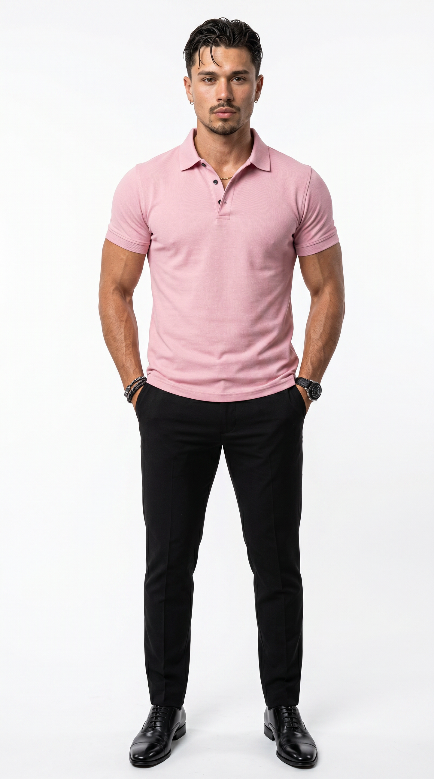 Huracan Monaco – Men's Slim-Fit Polo Shirt