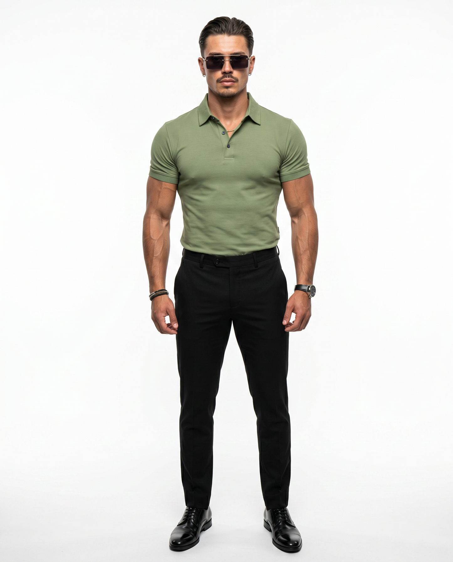 Huracan Monaco – Men's Slim-Fit Polo Shirt