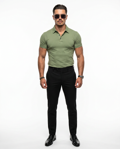Huracan Monaco – Men's Slim-Fit Polo Shirt