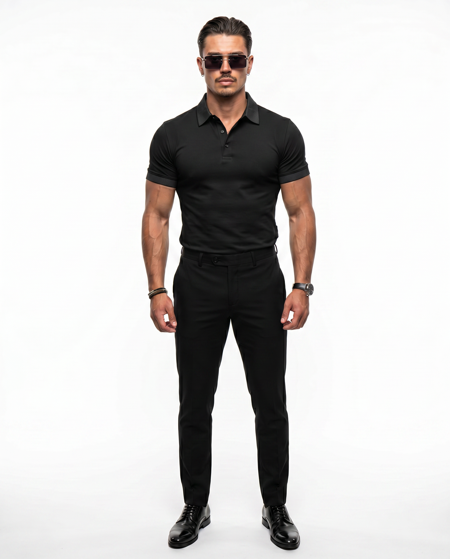 Huracan Monaco – Men's Slim-Fit Polo Shirt