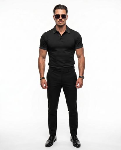 Huracan Monaco – Men's Slim-Fit Polo Shirt