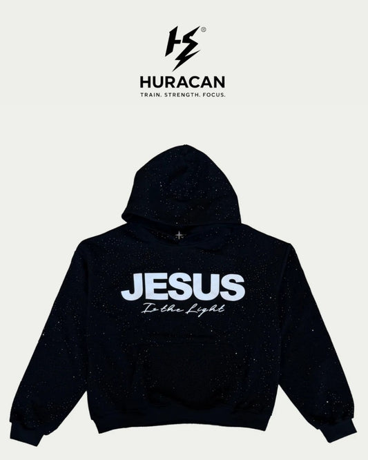 Rhinestone Hoodie – Heavyweight Terry